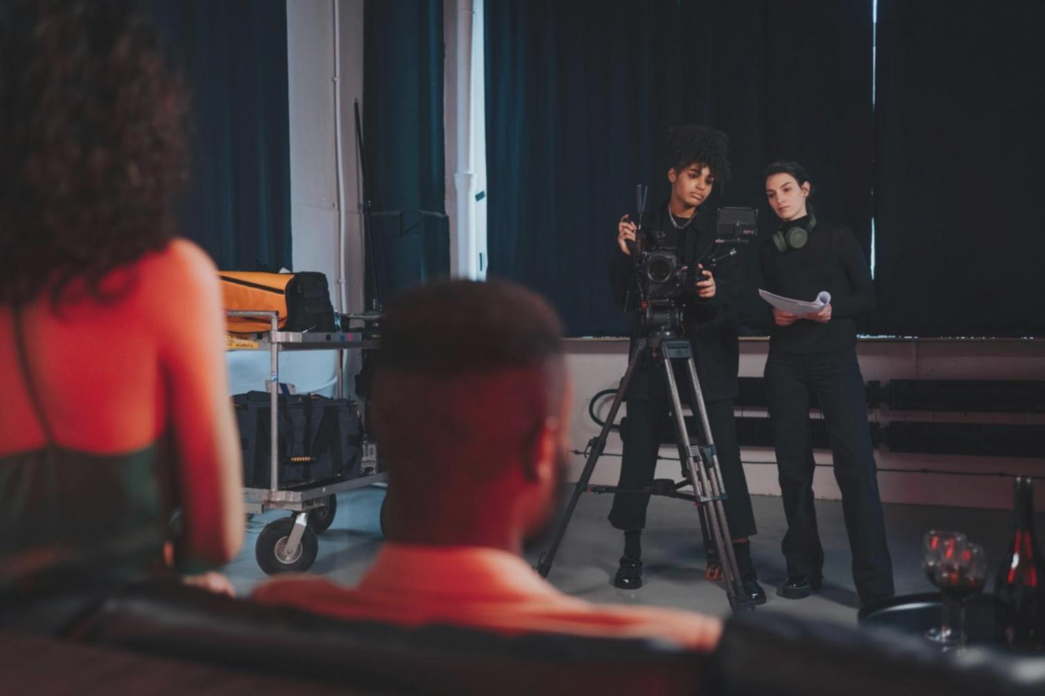 Kompositionsaufbau mit mehreren Ebenen